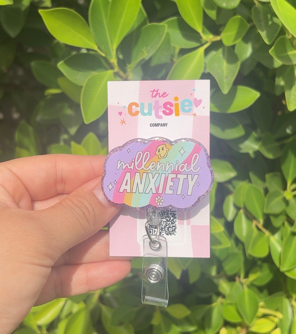 Millennial Anxiety Badge Reel