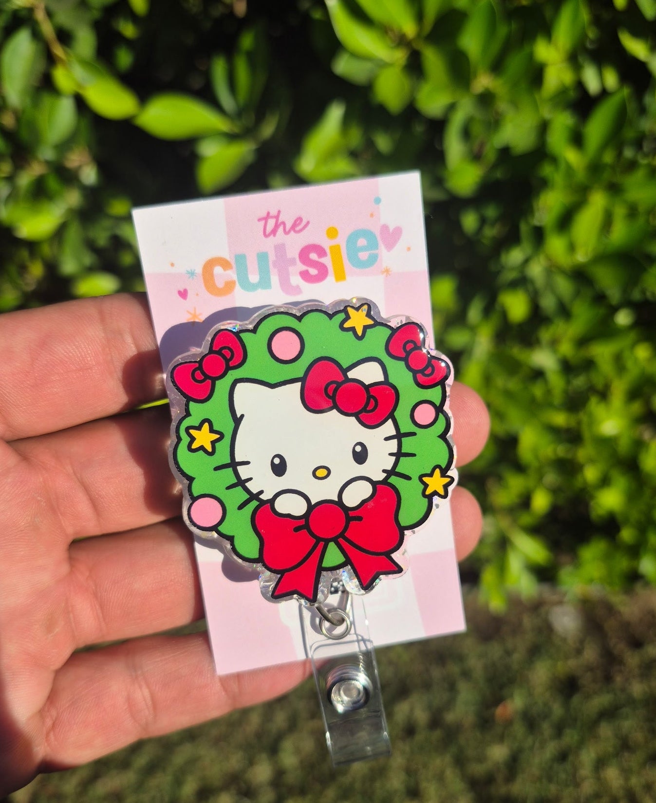 HK Wreath Badge Reel