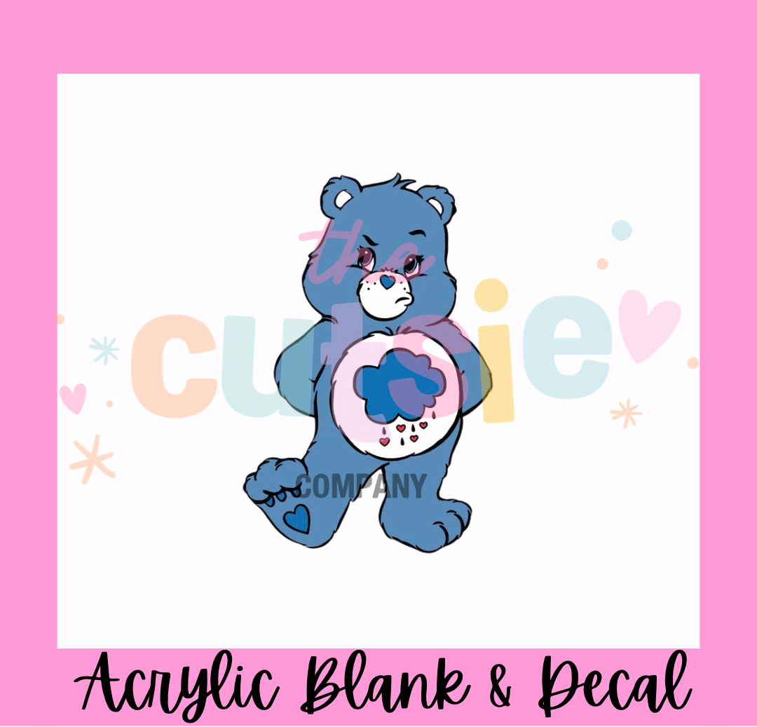 Care Bear Acrylic Blank
