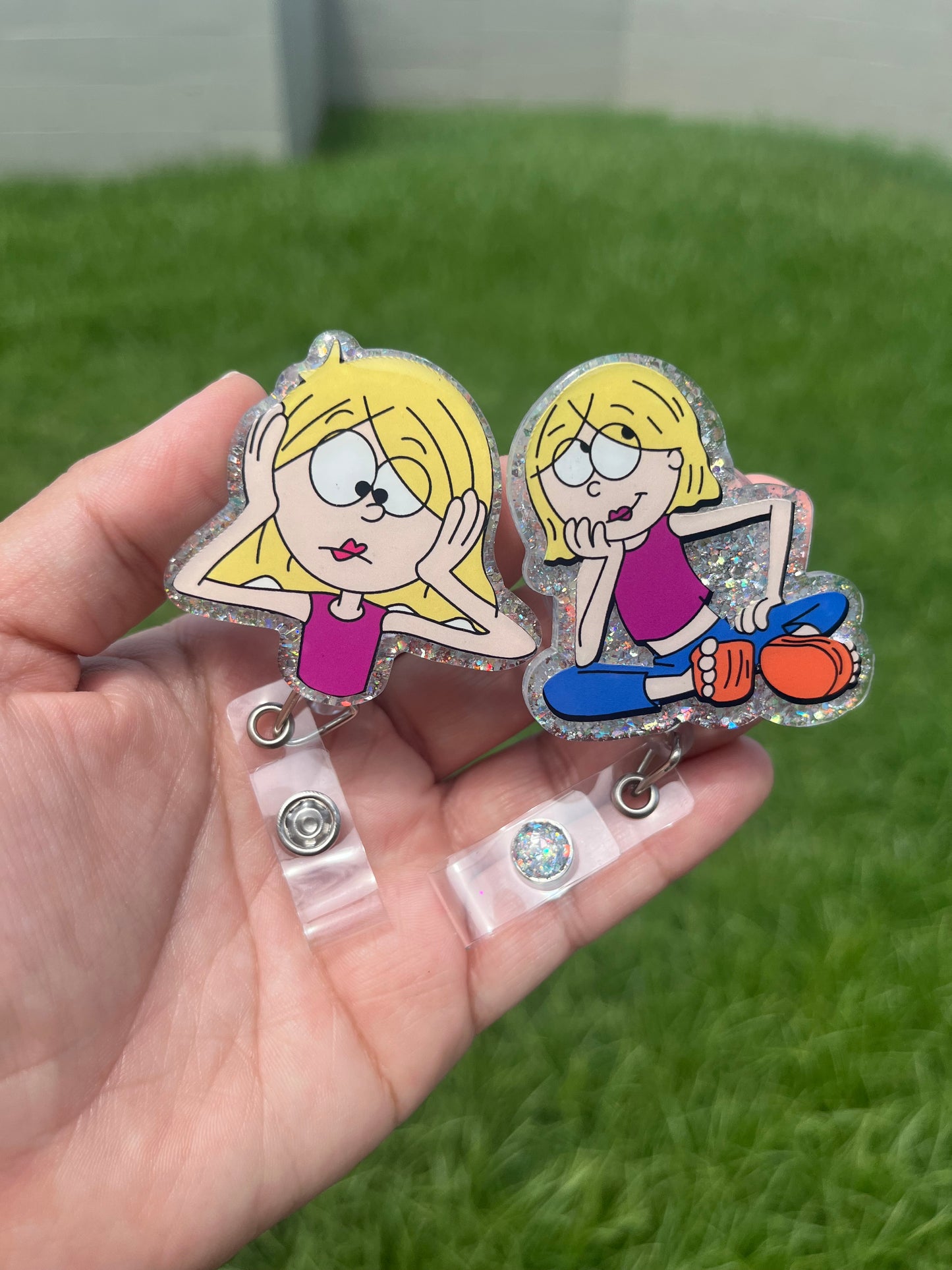 Teen Girl Badge Reel