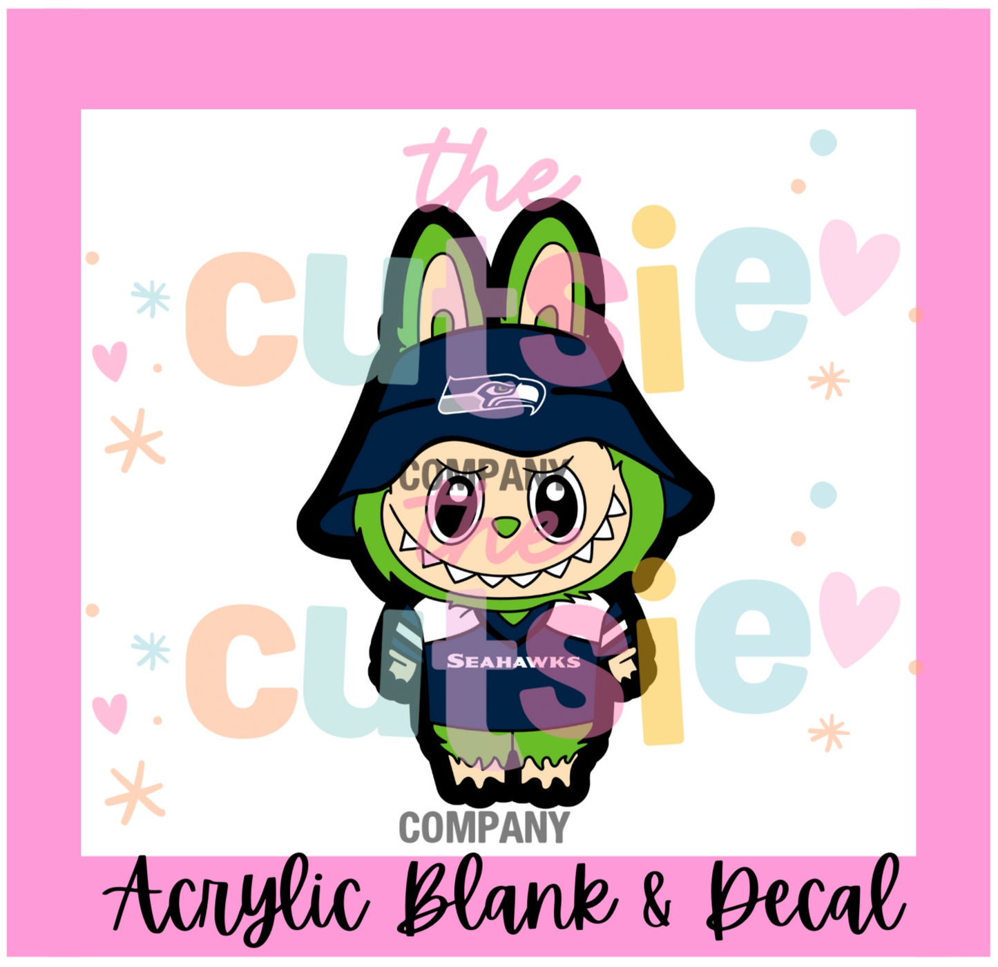 Seattle Monster Acrylic Blank