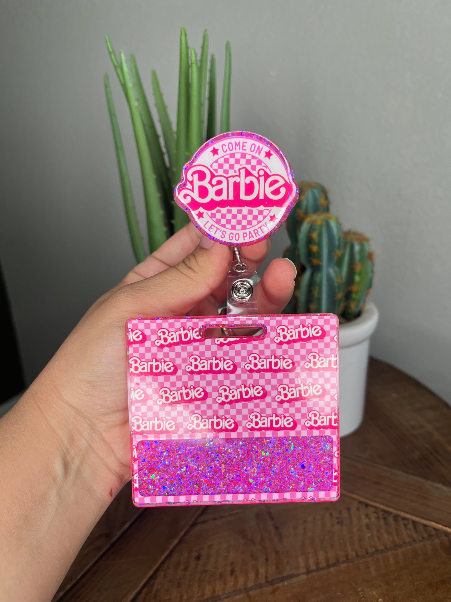 Retro Doll Badge Set
