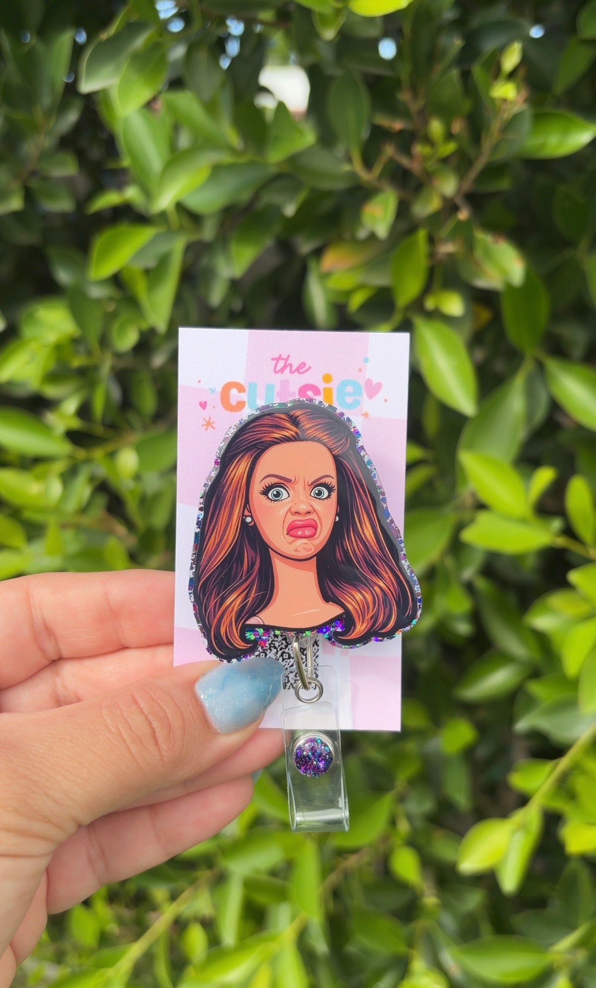 EW! Barbie Badge Reel