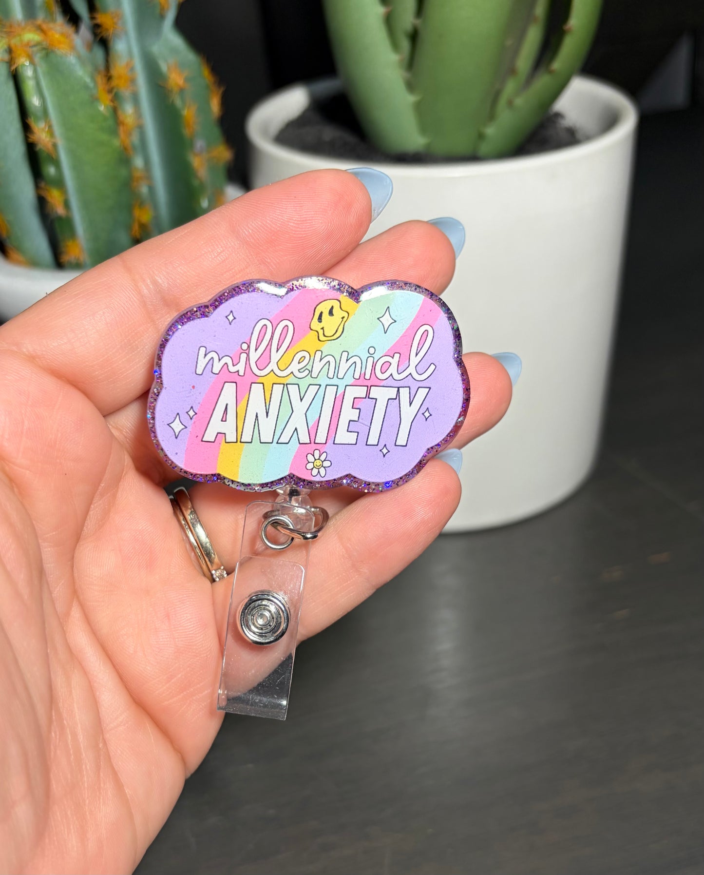 SALE! Millennial Anxiety Badge Reel