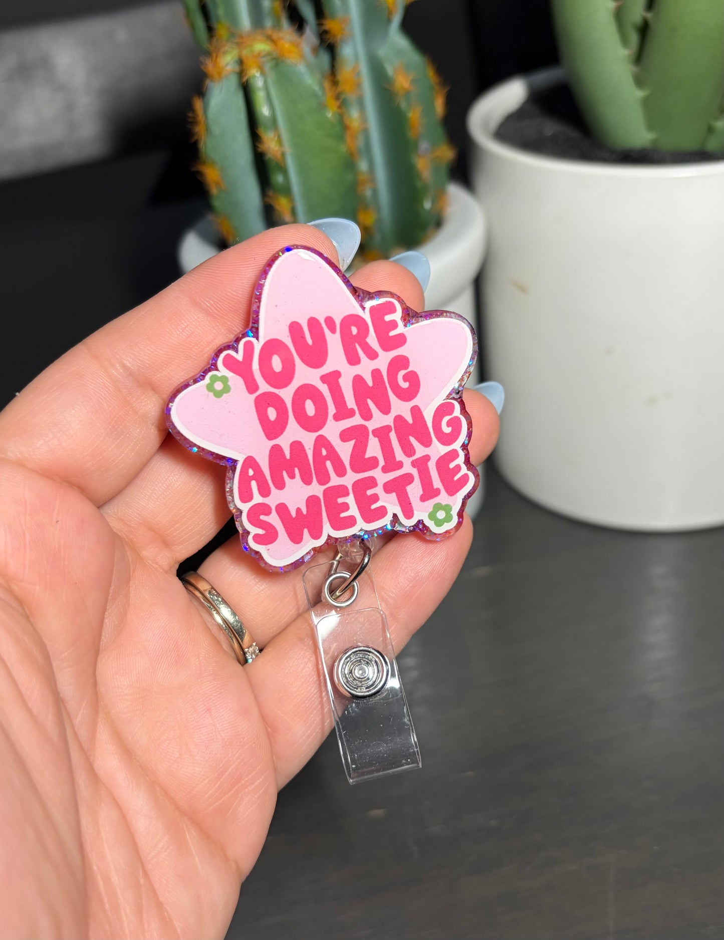SALE! Amazing Sweetie Badge Reel