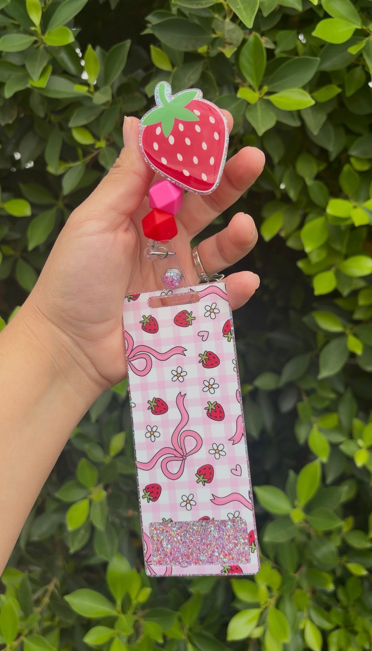Strawberry Badge Set