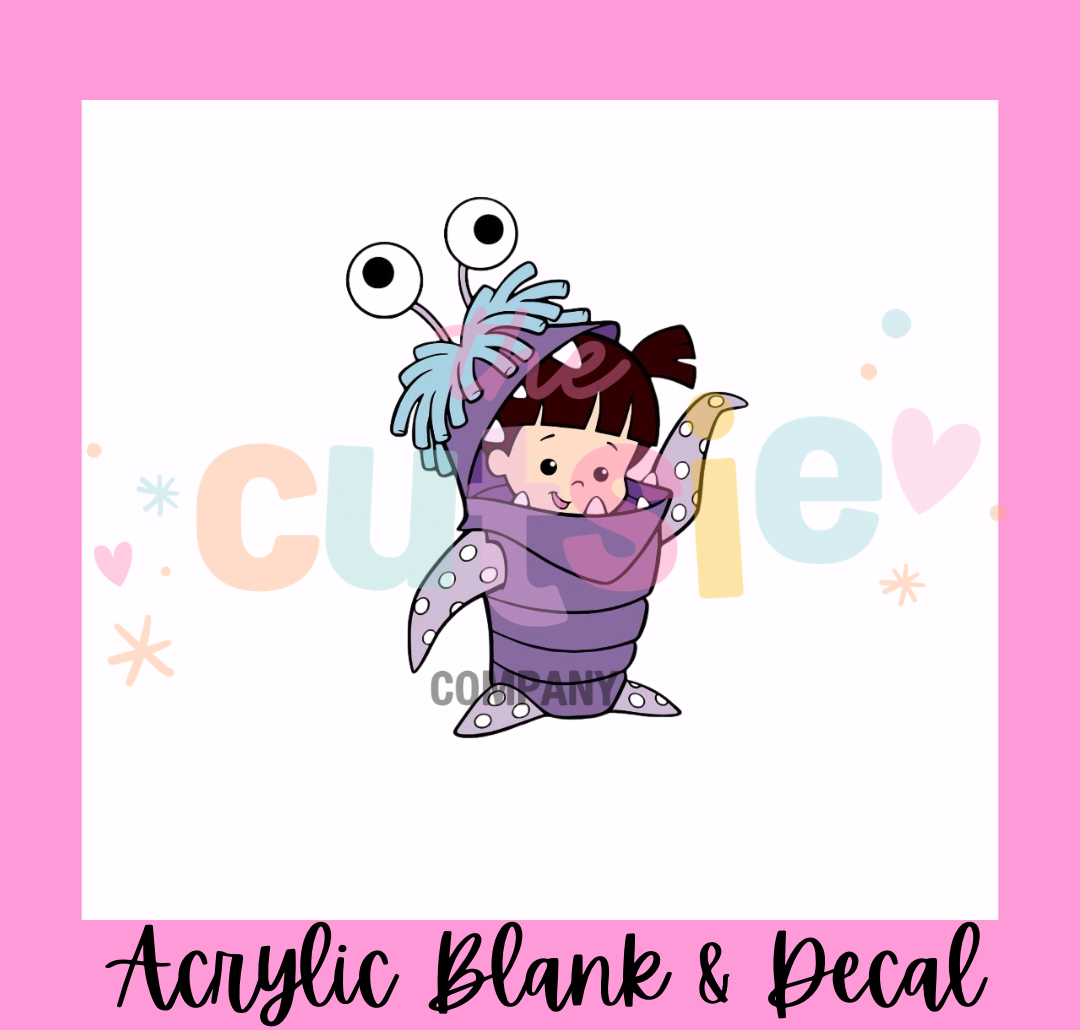 Boo Acrylic Blank