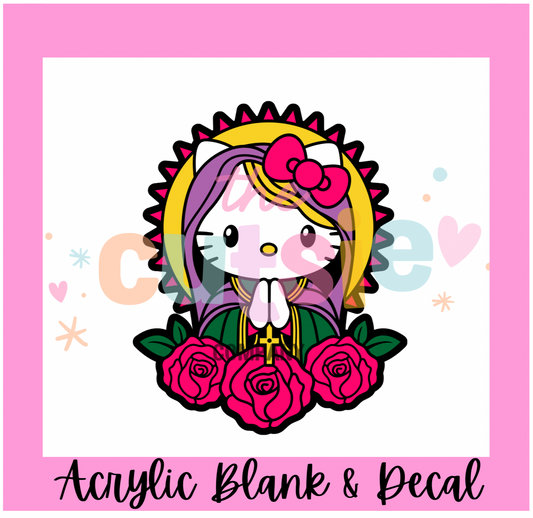 Mary HK Acrylic Blank
