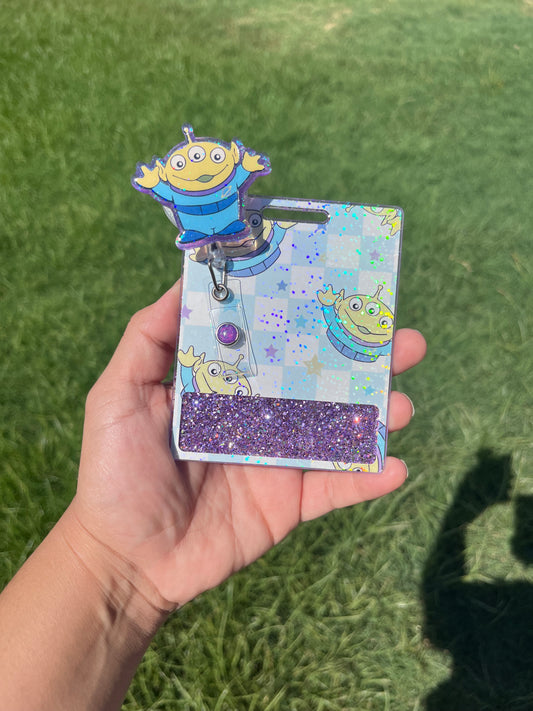 Toy Alien Badge Set