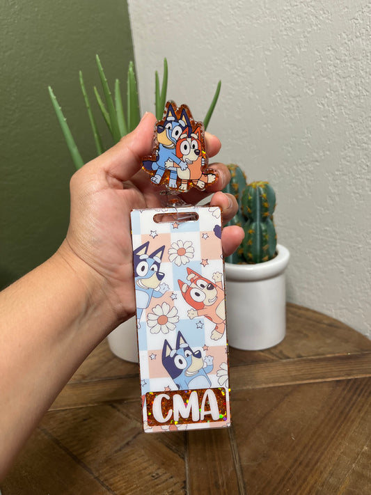 Cartoon Dog Badge Set
