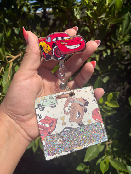 Cartoon Car Badge Set
