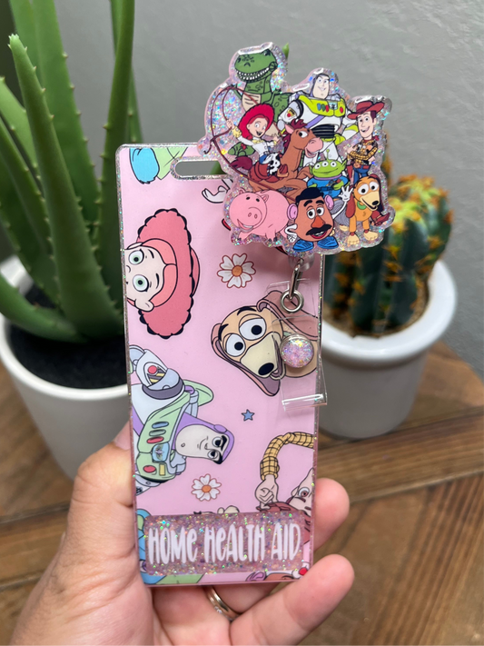 Cartoon Toys Badge Set