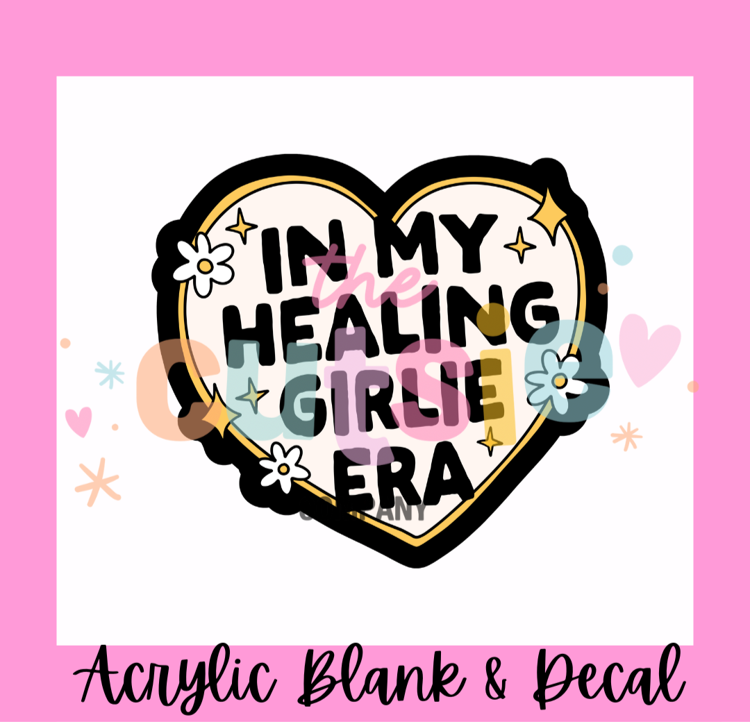 Healing Era Acrylic Blank