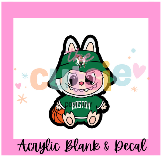 Boston Monster Acrylic Blank