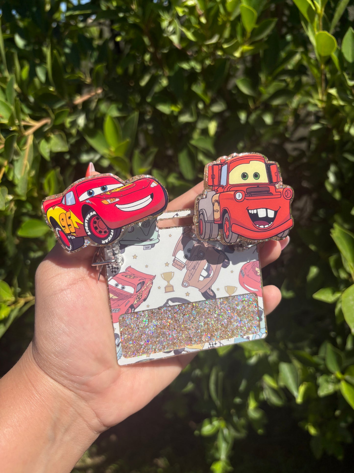 Cartoon Car Badge Set
