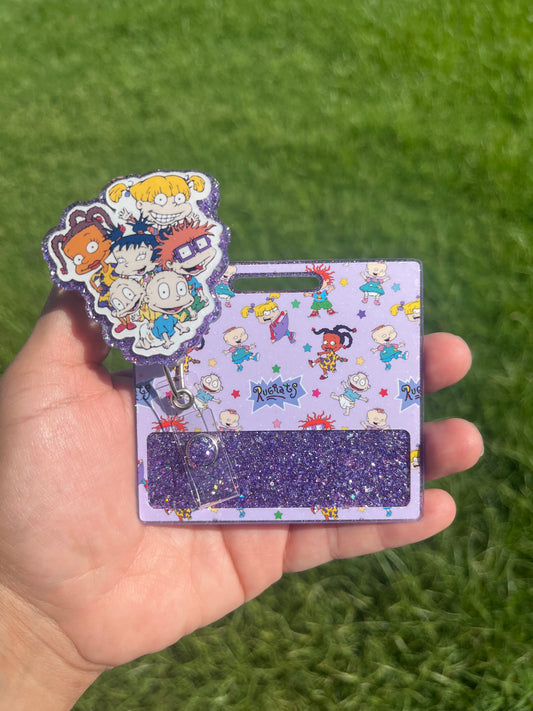 Cartoon Babies Badge Set