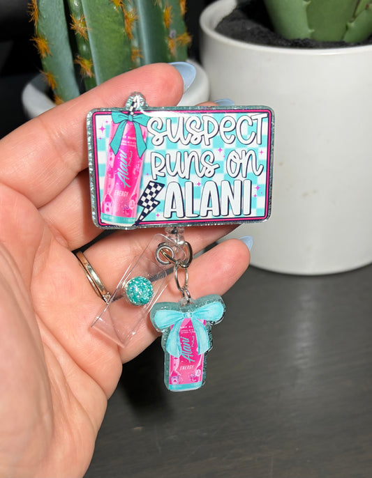SALE! Suspect Runs on Alani Badge Reel