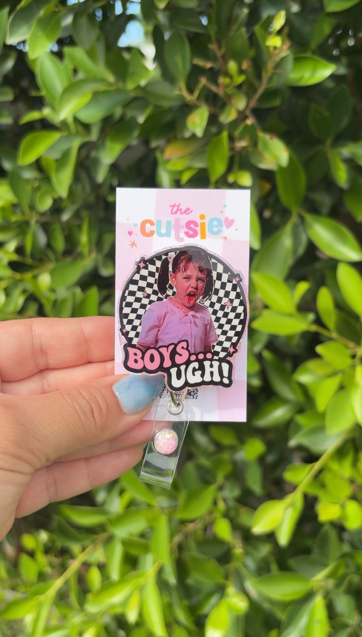 Boys UGH! Badge Reel
