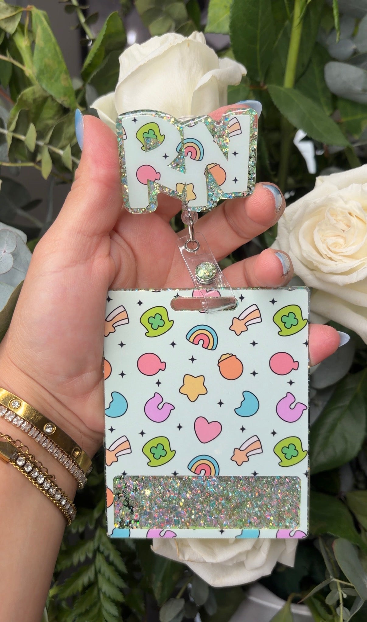 RN Lucky Charms Badge Buddy Set