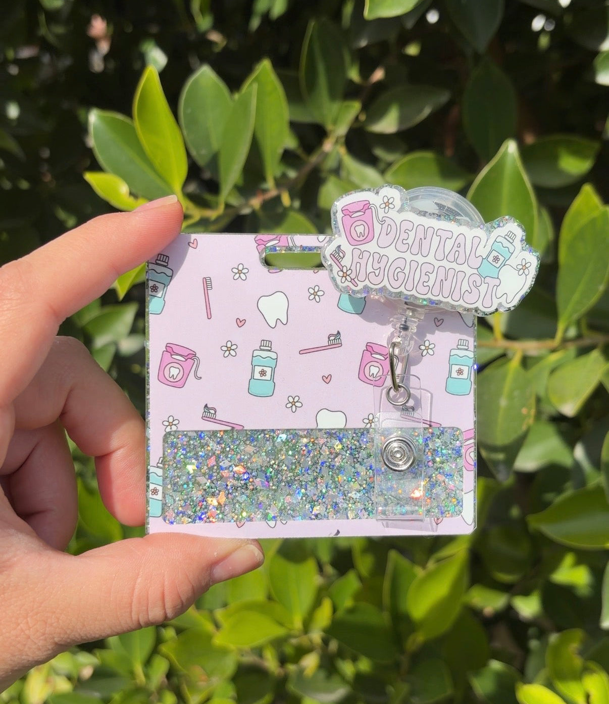 Dental Hygienist Badge Buddy Set