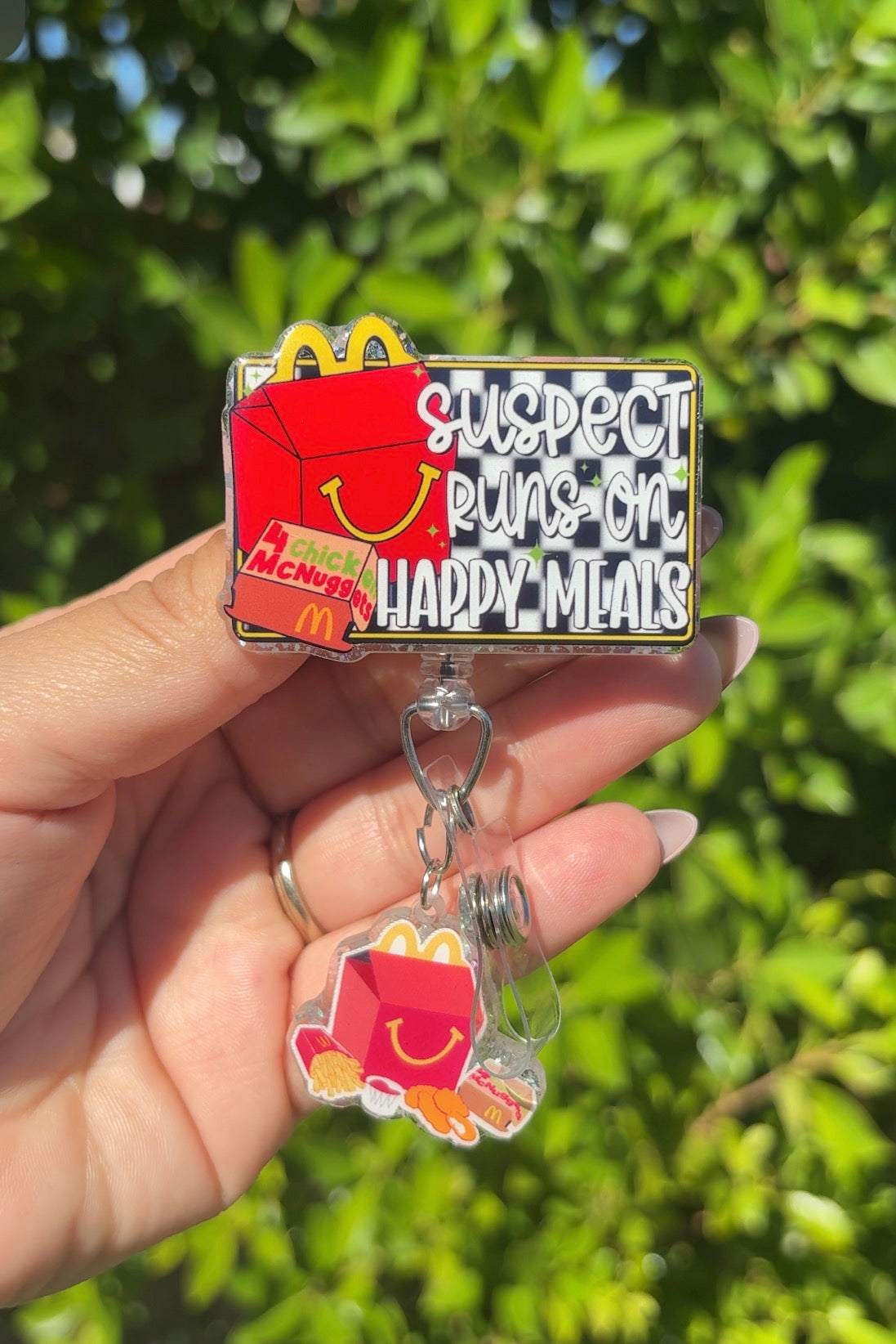 Suspect Happy Meal Badge Reel