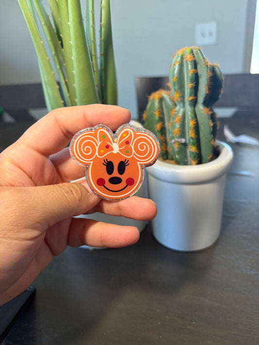 SALE! Gingerbread Minnie Badge Reel