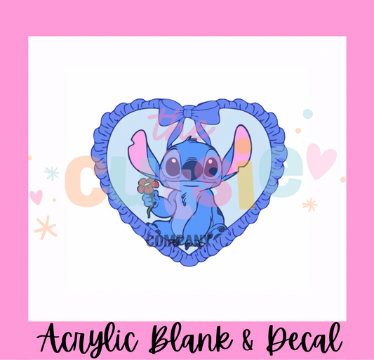 Stitch Acrylic Blank