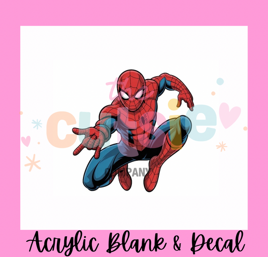 Spider-Man Acrylic Blank