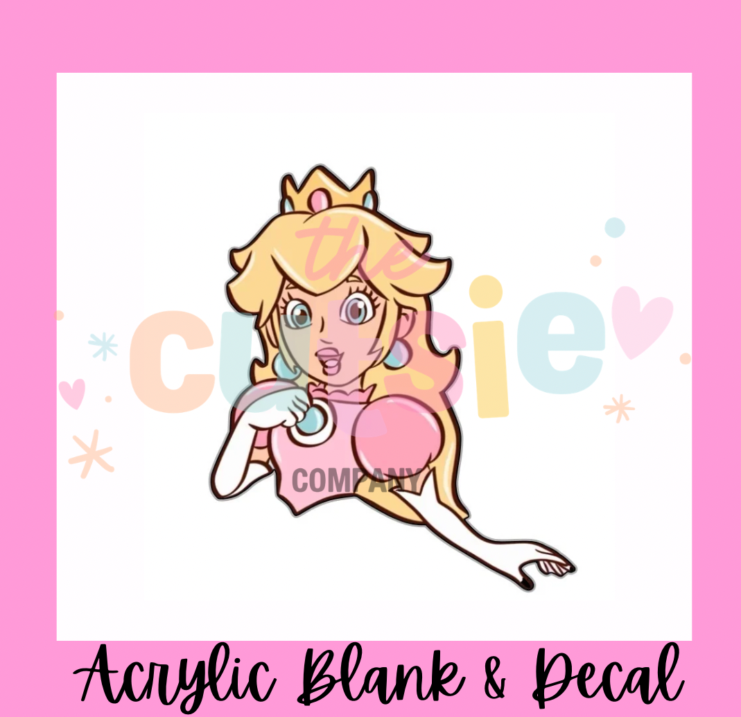 Peach Acrylic Blank