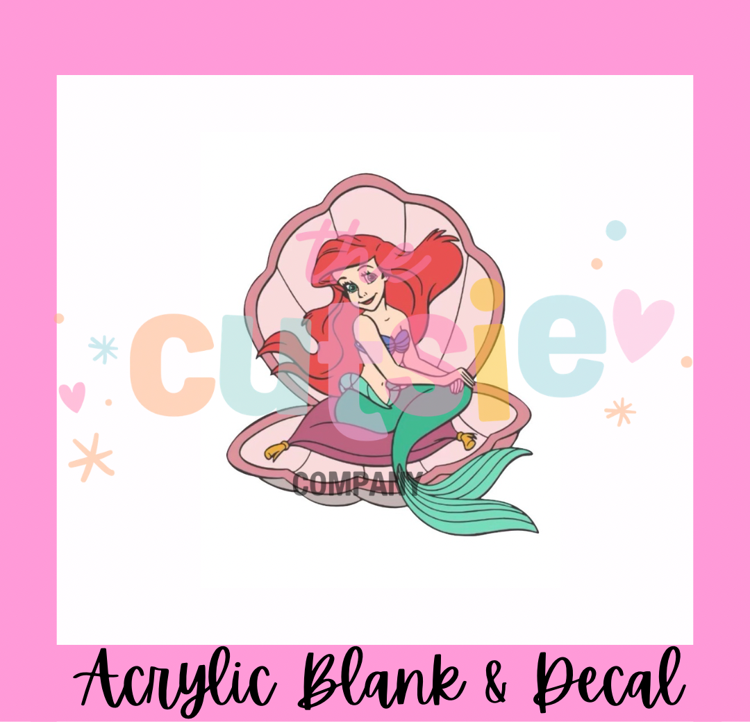 Mermaid Acrylic Blank