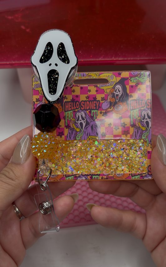 Ghostface Badge Set