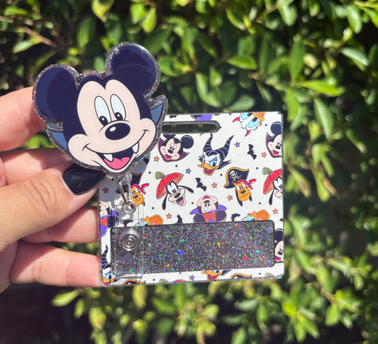 Vampire Mouse Badge Set